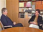 Otto Schily im Gespräch mit Hanno Gerwin