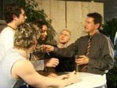 Die Vier von Normal Generation? im Gespräch mit Hanno Gerwin