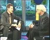 Ephraim Kishon im Gespräch mit Hanno Gerwin